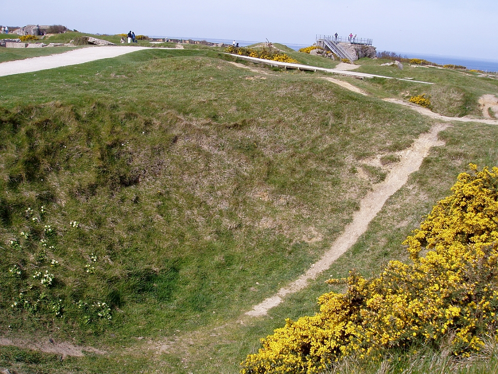 1977 La pointe du Hoc