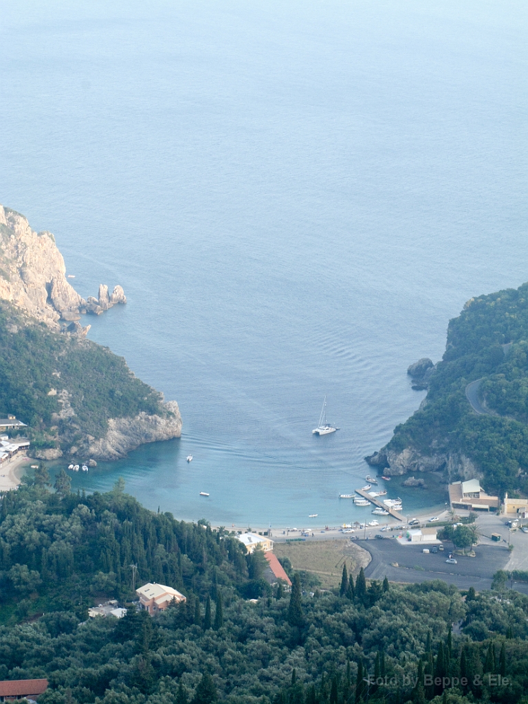 054 Panorama di Paleokastritsa